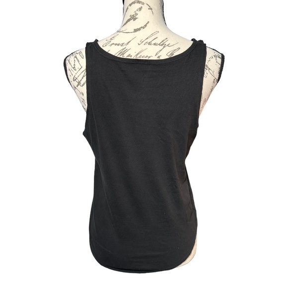 | Project Karma | Black Sleeveless Relaxed Fit No Photos Please Tank - S - Picture 4 of 6